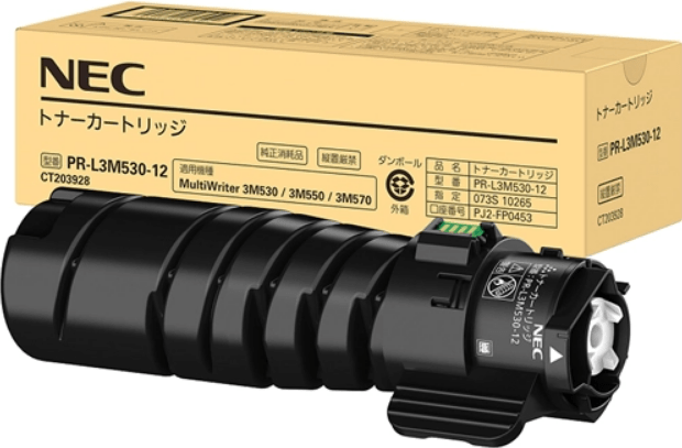 ＮＥＣ　ＰＲ－Ｌ３Ｍ５３０－１２　トナーカートリッジ（１０ｋ）