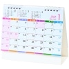 杉本カレンダー　卓上カレンダー　パステルカラースケジュール　２０２６年版　ＳＧ－９２７－２０２６　１冊