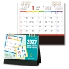 カズマサ　卓上カレンダー　セブンカラー　２０２７年版　Ｂ６　ＧＴ－２０１－２０２７　１冊