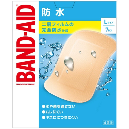 JNTLコンシューマーヘルス バンドエイド 防水 Lサイズ 1箱(7枚)