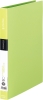 キングジム　シンプリーズ　リングファイル　Ａ４タテ　２穴　１４０枚収容　背幅２８ｍｍ　黄緑　６４１ＳＰ－ＹＧ　１セット（１０冊）